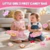 GNAYUIJ Baby Toys 6-12 Months,My First Candy Bag Plush Toy-5 Sensory dessert Soft Toys with Rattle, Crinkle Paper, Squeaker, Mirror,Busy Montessori Soft Toys for Toddlers,1st Birthday for Babies Girls view 2