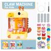 Claw Machine for Kids - Mini Arcade Game - Vending Machine - Candy Grabber Toys - Silent Mode, Lights, USB - Plush Toys & Easter Eggs, Surprise Stickers - Fun Gift for Kids, Boys & Girls (Giraffe) view 1