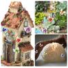 100Pcs Micro Resin Butterflies Mini Butterflies 10 Styles Mini Tiny Butterfly for Dollhouse Crafts DIY Fairy Garden Micro Landscaping Resin Decoration Nail Charms for Nail Art Glitter Sets view 4