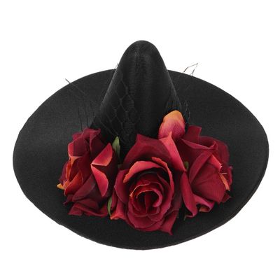 Alipis Halloween Witch Hat Lightweight Party Decor Prop for Women and Unisex Wizard Style Masquerade Cosplay Accessory for Dance Events and Halloween Celebrations