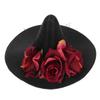 Alipis Halloween Witch Hat Lightweight Party Decor Prop for Women and Unisex Wizard Style Masquerade Cosplay Accessory for Dance Events and Halloween Celebrations view 1