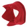 Abaodam Warm Red Crown Knitted Hat for Soft Stretchy Thick Knit Cap Cute Winter Headband for Parties and Photo Unisex Accessory view 1