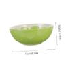 GLEAVI Creative Ceramic Fruit Pattern Bowl for Adorable Cartoon Melon Design Stable Flat Bottom and Easy to Clean Decorative Kitchen Tableware view 2