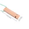 Abaodam Wooden Train Whistle DIY Painting Musical for Real Wood Whistles with Long Toot Sound Creative Educational Plaything for Boys and Party Favors Random Color view 2