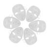 Abaodam 6 pcs Blank Full Facial Masks for DIY Painting Sturdy Reusable Plain Masquerade Props for Cosplay Role Playing Dance and Party Decorations Comfortable and Safe Craft Supplies view 1