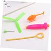 Beaupretty 8pcs Flying Helicopter Lightweight Pull Back Airplanes Random Colors Fun Outdoor Playthings for Boys and Age Random Color view 4
