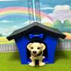 3D Printed Dog Model, Articulated Flexible Animal Toy with Dog House, Movable Joints, Home Office Decor, Fidget Toys for Autism/ADHD, Executive Desk Animals Toy - AD-LAB-BH view 2