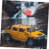 VICASKY Rc Crawler Car Antenna with Red Flag Metal Simulation Signal Line Windproof Model Car Decoration Part for Remote Control Climbing Vehicles view 3