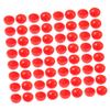 BESPORTBLE 100pcs Red Seamless Openable Lottery Balls for Party Games and Raffle Drawings PVC Sphere Game Supplies for Carnival Christmas Indoor Entertainment Activities view 1