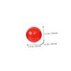 BESPORTBLE 100pcs Red Seamless Openable Lottery Balls for Party Games and Raffle Drawings PVC Sphere Game Supplies for Carnival Christmas Indoor Entertainment Activities view 2