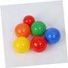 BESPORTBLE 100pcs Red Seamless Openable Lottery Balls for Party Games and Raffle Drawings PVC Sphere Game Supplies for Carnival Christmas Indoor Entertainment Activities view 3