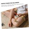 Abaodam 4Pcs Realistic Plastic Lizard Trick Reptile Figures for Halloween Pranks Garden Decor Boys Playthings view 3