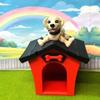 3D Printed Dog Model,Flexible Animals Toy,Movable Head and Joints, Home Office Decor, Fidget Toy for Autism/ADHD, Executive Desk Animals Toy AD-LAB-RH view 3