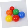 TOYANDONA 100pcs Red Openable PVC Lottery Balls for Party Raffle Drawings Lightweight Game Props for Entertainment Annual Meetings and Recreational Activities view 4