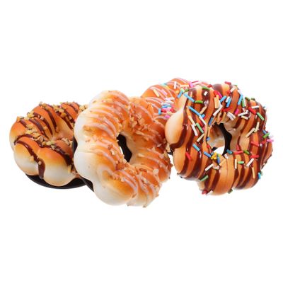 BESPORTBLE Simulated Donut Models Miniature Faux Donuts for Party Decorations Realistic Doughnut Display Props for Home Kitchen Bakery Photo Shoots Office and Store Decor