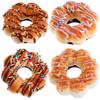 Abaodam Fake Donut 4 Pack Artificial Doughnut Models PU Faux Donuts Fake Cake Faux Dessert Food for Home Kitchen Shop Display Party Decorations Photography Props view 1