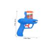 Hohopeti 2pcs Soft Foam Disc Shooter with Launch Discs Purple and Outdoor Flying Disks for Boys Family Interactive Backyard Park Fun view 2