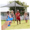 Hohopeti 2pcs Soft Foam Disc Shooter with Launch Discs Purple and Outdoor Flying Disks for Boys Family Interactive Backyard Park Fun view 4