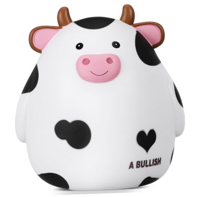 Abaodam Creative Vinyl Saving Pot for Coin Container in Random Colors Adorable Piggy Bank Ornament for Childrens Bedroom Encourages Money Saving and Fun Coin Storage Random Color