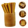COSMEVIVI Chinese Divination Sticks Set with Bucket Hexagram Teaching Tool for Traditional Ching Fortune Telling Portable and Compact Chinese Style Divination Game Kit for Home and Office view 2