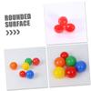 Abaodam 100pcs Red Openable Lottery Balls for Raffle Drawings Party Supplies Game Props Reusable PVC Material Easy to Use for Indoor Games and Prize Draws view 4