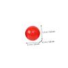 Wakauto 100pcs Red Openable Lottery Balls for Party Games Interactive Entertainment Props Reusable PVC Material for Indoor Events and Surprise Fillings view 2