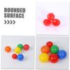 Wakauto 100pcs Red Openable Lottery Balls for Party Games Interactive Entertainment Props Reusable PVC Material for Indoor Events and Surprise Fillings view 3