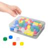 100Pcs Centimeter Cubes 1cm Blocks Educational Teaching Aid Sorting Toys Counting Cubes for Teacher Crafts Homeschool Family view 4