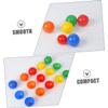 SUPVOX 100pcs Red Openable Lottery Balls for Party Supplies Reusable PVC Raffle Drawing Game Props Surprise Candy Holder for Bingo and Group Activities view 4