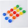 Toyvian 100pcs Red Openable Lottery Balls PVC Reusable Sphere Game Props for Raffle Drawings Party Activities Indoor Entertainment view 3