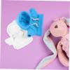 BESPORTBLE 2Pcs Plush Bear Doll Hoodies Soft Comfortable Clothes for Stuffed Animals Creative Dress Up Outfits view 4