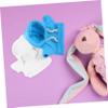 GARVALON 2Pcs Plush Bear Hoodie for Stuffed Animals Soft Doll Clothes Comfortable Replacement Costume Accessories for Creative Play view 4