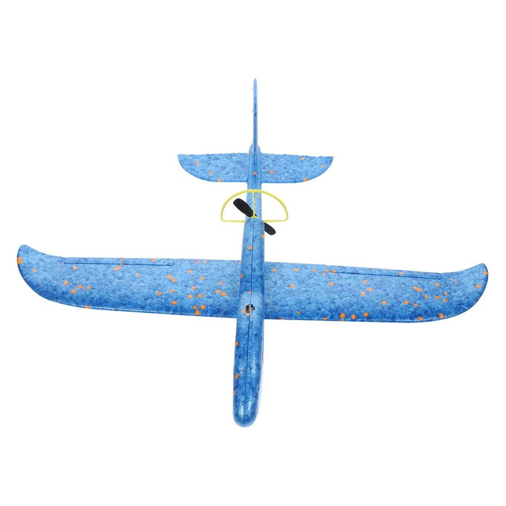 TOYANDONA Chargeable Manual Throwing Plane for Blue Flying Glider Aircraft USB Rechargeable Electric Airplane Outdoor Throwing Glider Parent Interactive for Boys