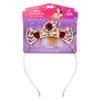Disney Store Official Belle Costume Tiara for Kids - Shimmering Princess Dress Up Accessory, Metal Headband with Sculpted Enameled Rosettes, Faceted Gems & Faux Pearls, Goldtone Finish view 3