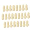 Abaodam 25pcs Creative Simulation Peanut Erasers Cute Novelty Erasing Stationery for Students Supplies view 1