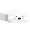 100 Pcs Cloud Shape Shape Paper Napkins Cute Smile Cloud Napkins for Baby Shower Kid Birthday Party Decorations Supplies(6.3x 5.1 In, 100 Pack) (Cloud Shape Shape Paper) view 1