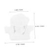 Abaodam 2Pcs Plush Bear Clothes Soft Hoodie Outfit for Stuffed Animals Doll Accessories Comfortable Fit Easy to Clean view 2