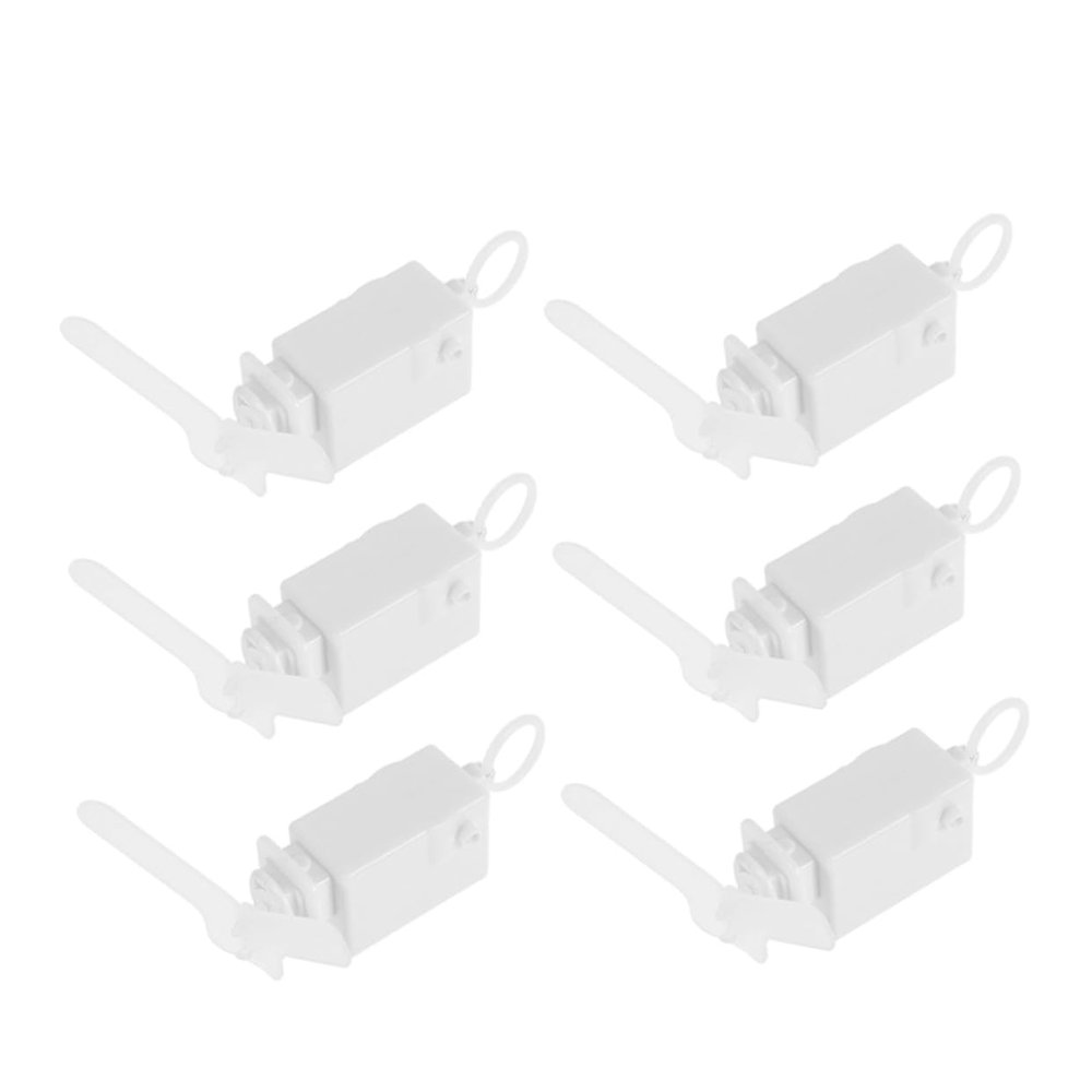 Beaupretty 6pcs DIY Pull String Wing Movement Mechanism Plastic Wind Up Parts for Creative Play Educational Plush Accessories