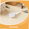 Beaupretty 6pcs DIY Pull String Wing Movement Mechanism Plastic Wind Up Parts for Creative Play Educational Plush Accessories view 3