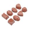 BRIGHTFUFU 8pcs Artificial Chocolate Models Bulk Faux Dessert Props Bright Simulated Chocolates Decorative Display for Kitchen Wedding Shop Miniature House view 1