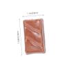 BRIGHTFUFU 8pcs Artificial Chocolate Models Bulk Faux Dessert Props Bright Simulated Chocolates Decorative Display for Kitchen Wedding Shop Miniature House view 2