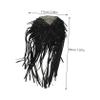 BESPORTBLE 2Pcs Tassel Shoulder Epaulets with Fringe Lightweight Epaulet Badge Decor for Costume and Clothing Embellishment Fashion Accessory with Safety Pin Attachment view 2