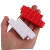 BESPORTBLE 16pc Rc Drift Car Road Barrier Miniature Traffic Fences for Racing Track Realistic DIY Drift Field Fence Accessories Red White Each for High Speed Rc Car Racing view 3