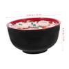 Abaodam Realistic Ramen Bowl Piggy Bank Creative Novelty Coin Holder Cute Money Jar for Home Decoration and Photography Prop Unique Funny Cash Saving Pot view 2