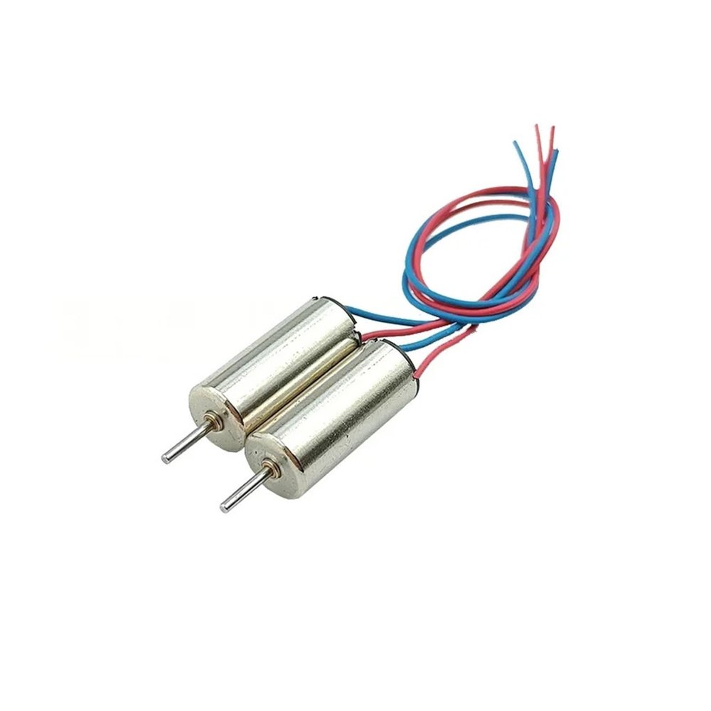 PWIGAAHTW 2PCS 0716 7mm*16mm Coreless Electronic Starter DC 3.7V 60000RPM High Speed 1mm Shaft 716 Hollow Cup Engine DIY RC