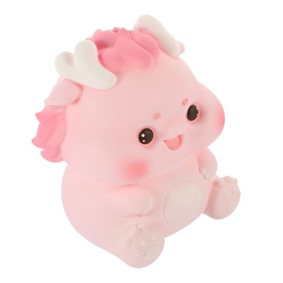 Abaodam Medium Dragon Shaped Piggy Bank Unbreakable Coin Jar for Desktop Decoration Lovely Cartoon Money Saving Bank to Cultivate Saving Habits Suitable for Study and Bedroom Use