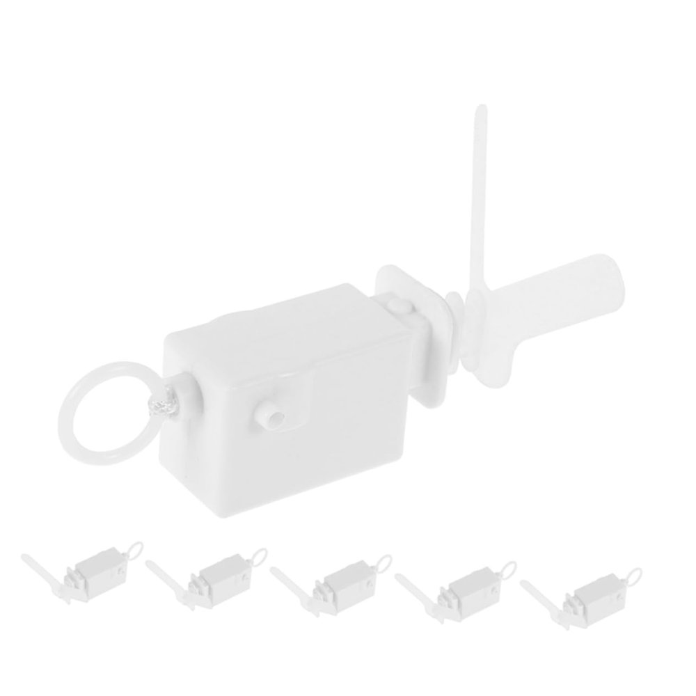 BESPORTBLE 6pcs DIY Clockwork Movement Parts Plastic Wind Mechanism Replacement for Crafting Plush Easy Setup Build for Educational Play