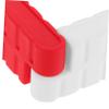 KESYOO 16pc Rc Car Drift Field Fence Mini Road Blocks Racing Track Barriers for Remote Control Drift Track Accessories Red and White view 3