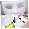 BESPORTBLE 4pcs DIY Paintable Paper Pulp Masks Full Face Blank Masquerade Craft Kit for Teens Birthday Carnival Party Decor view 4