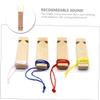 Abaodam Wooden Train Whistle DIY Painting for Small Musical Instrument Whistle with Realistic Train Sound Creative Birthday and Holiday Boys and Fun Party Plaything Random Color view 3